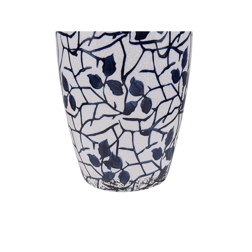 Jarro de flores MUTILENE Grés 25 cm Branco