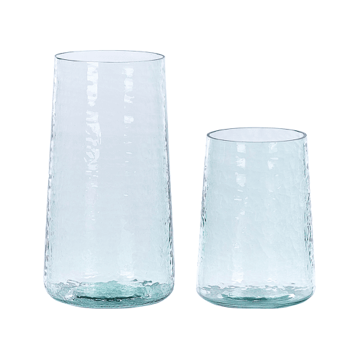Jarro decorativo KULCHE Vidro 2517 cm Transparente