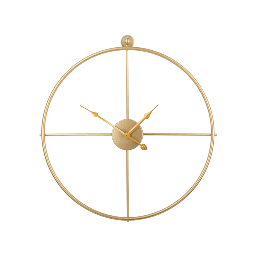 Relógio de parede ZUCHWIL 50 cm Metal Dourado