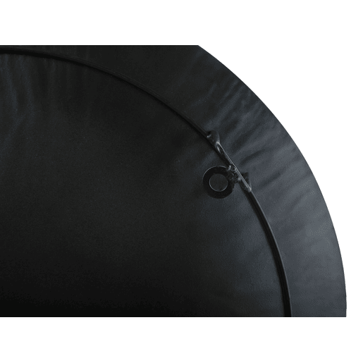 Decoração de parede RUBIDIUM Metal 49 cm Preto