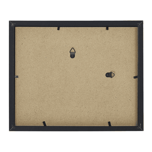 Conjunto de 6 molduras para fotografias ZINARE Paisagem Preto