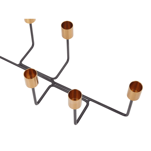 Candelabro BANGKA Metal 12 cm Preto