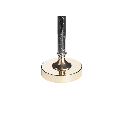 Candelabro ABBEVILLE Vidro 48 cm Preto