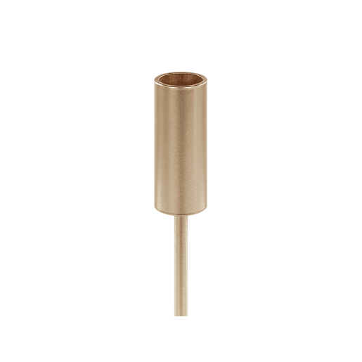 Conjunto de 2 castiçais BUNYU Metal 1928 cm Dourado