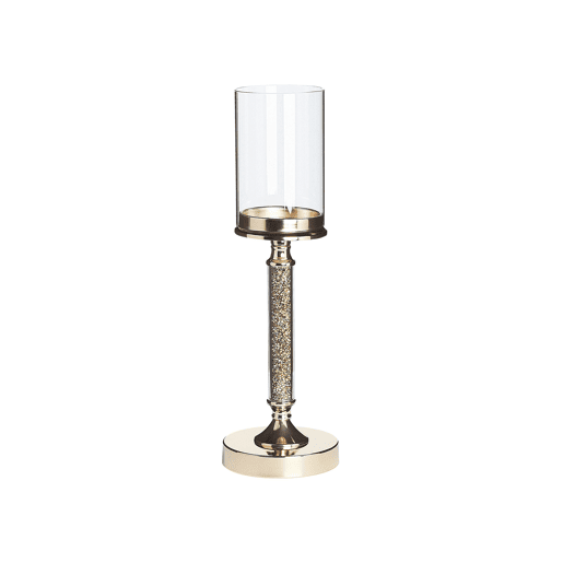 Candelabro ABBEVILLE Vidro 41 cm Dourado Candelabro ABBEVILLE Vidro 41 cm Dourado