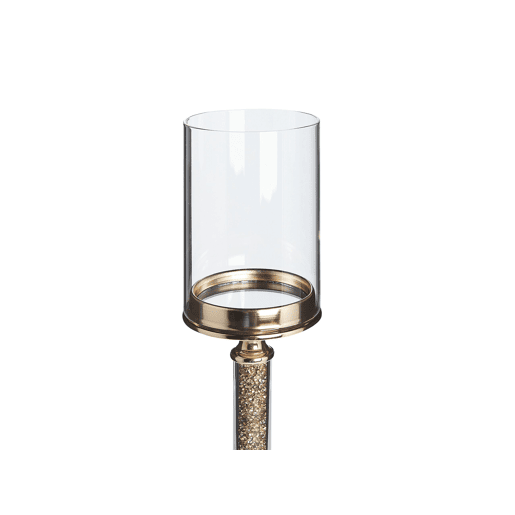Candelabro ABBEVILLE Vidro 41 cm Dourado Candelabro ABBEVILLE Vidro 41 cm Dourado