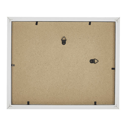 Conjunto de 6 molduras para fotografias ZINARE Paisagem Branco