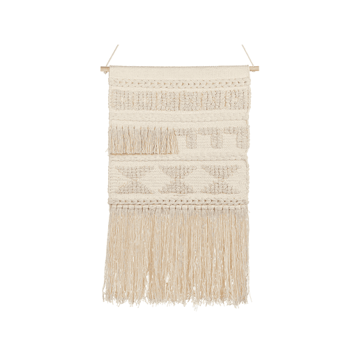 Decoração de parede em tecido KAMOKE Algodão 103 cm Creme