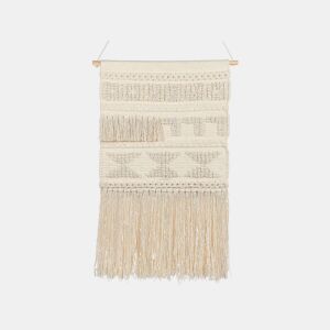 Decoração de parede em tecido KAMOKE Algodão 103 cm Creme