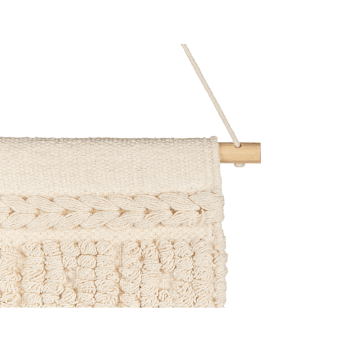 Decoração de parede em tecido KAMOKE Algodão 103 cm Creme
