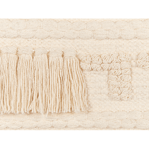 Decoração de parede em tecido KAMOKE Algodão 103 cm Creme
