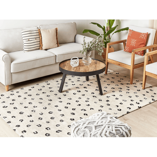Tapete AFIS Creme 160 x 230 cm Algodão