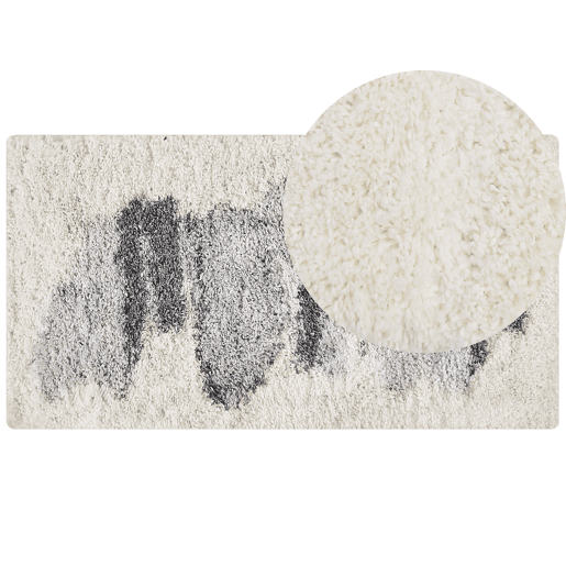 Tapete felpudo MASIS Branco 80 x 150 cm
