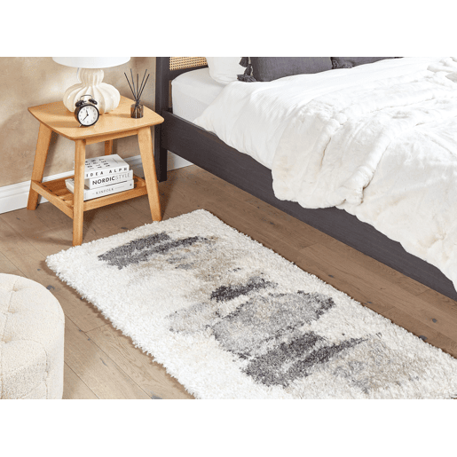 Tapete felpudo MASIS Branco 80 x 150 cm