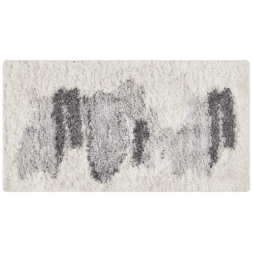 Tapete felpudo MASIS Branco 80 x 150 cm