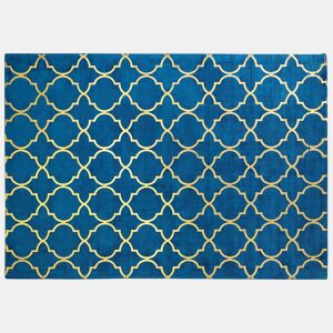 Tapete YELKI Azul 160 x 230 cm Viscose
