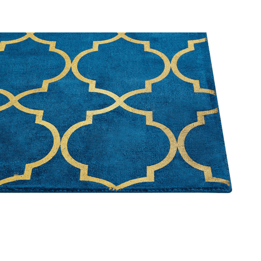 Tapete YELKI Azul 160 x 230 cm Viscose