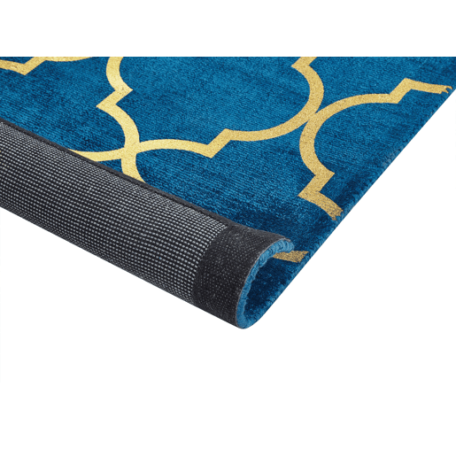 Tapete YELKI Azul 160 x 230 cm Viscose