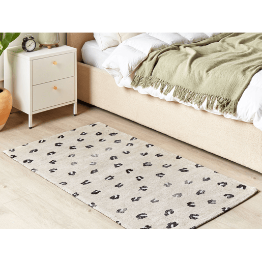 Tapete AFIS Creme 80 x 150 cm Algodão