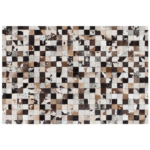 Tapete CERLI Branco 160 x 230 cm Pele