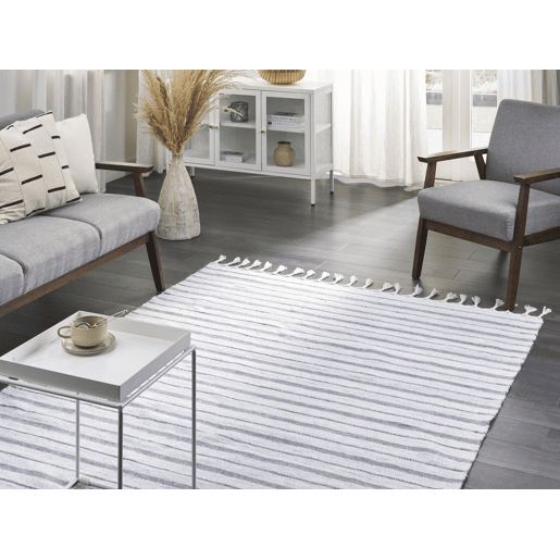 Tapete BADEMLI Branco creme 140 x 200 cm