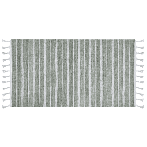 Tapete BADEMLI Verde escuro 80 x 150 cm
