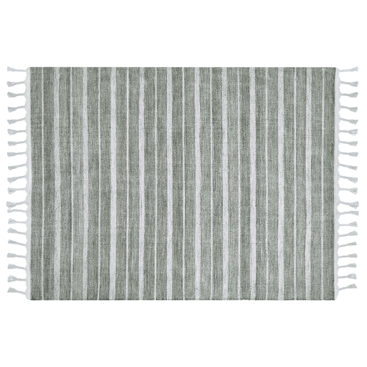 Tapete BADEMLI Verde escuro 140 x 200 cm