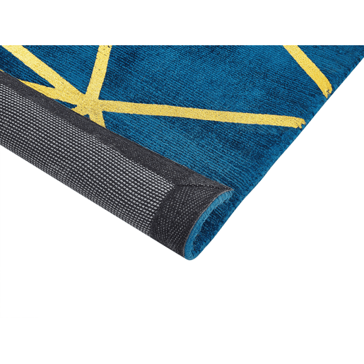 Tapete HAVZA Azul 80 x 150 cm Viscose