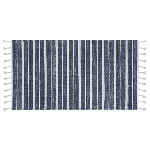 Tapete BADEMLI Azul escuro 80 x 150 cm