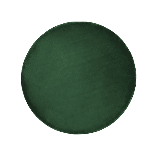 Tapete GESI II Verde esmeralda ø 140 cm Viscose