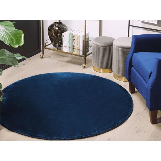 Tapete GESI II Azul marinho ø 140 cm Viscose