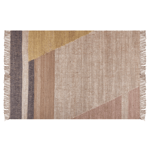 Tapete SAMLAR Castanho 140 x 200 cm Juta