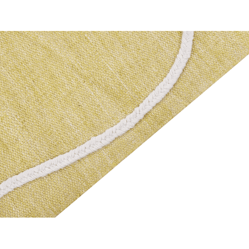 Tapete de exterior YAVU Amarelo 80 x 150 cm