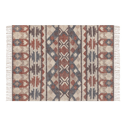 Tapete KALFA Multicolor 140 x 200 cm Juta