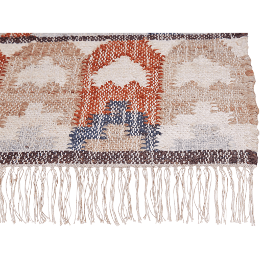 Tapete KALFA Multicolor 140 x 200 cm Juta