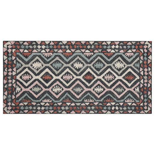Tapete HAYMANA Multicolor 80 x 150 cm Lã