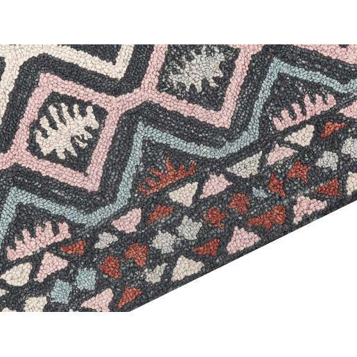 Tapete HAYMANA Multicolor 80 x 150 cm Lã