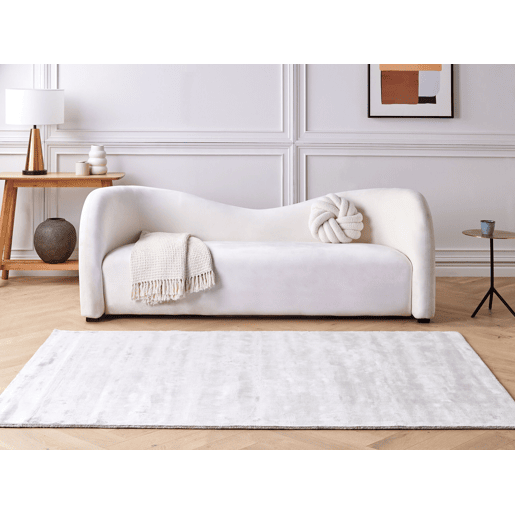 Tapete GESI II Cinzento claro 160 x 230 cm Viscose