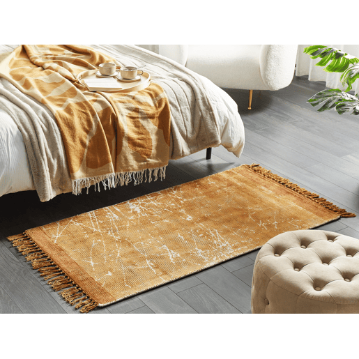Tapete HANLI Laranja 80 x 150 cm Viscose