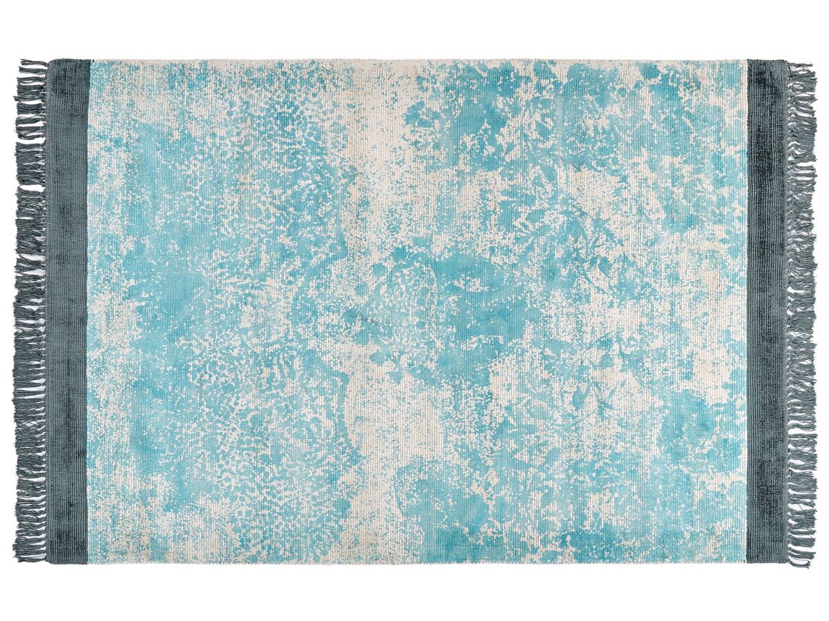 Beliani De pelo corto AKARSU 160x230 Azul Claro