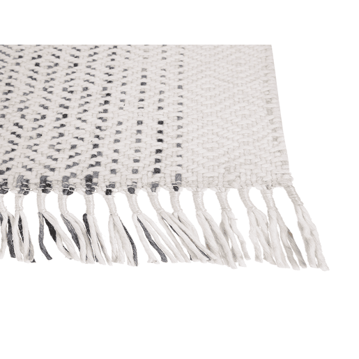 Tapete OMERLI Branco 160 x 230 cm Lã