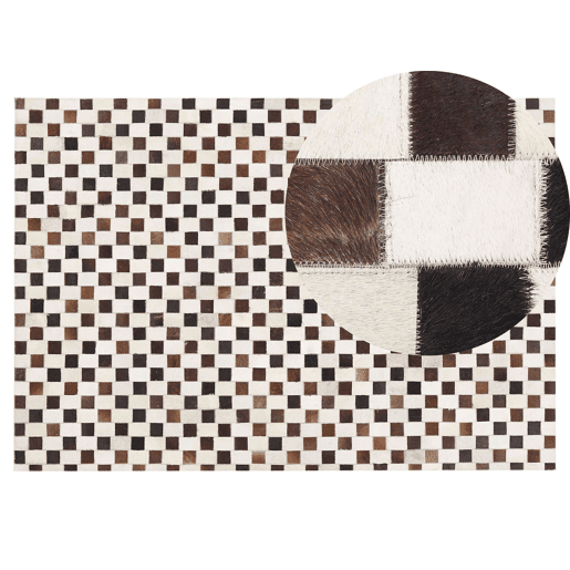Tapete KAYABEY Creme 140 x 200 cm Pele