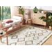 Beliani De tejido plano CORUM 140x200 Beliani De tejido plano CORUM 140x200 Beige