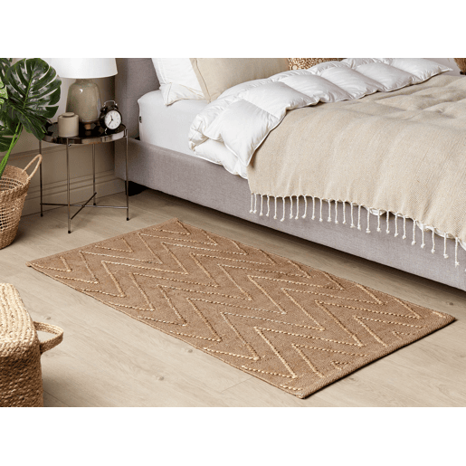 Tapete DADAY Creme 80 x 150 cm Juta