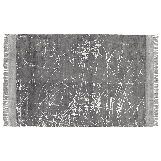 Tapete HANLI Cinzento 140 x 200 cm Viscose