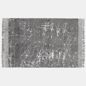 Tapete HANLI Cinzento 140 x 200 cm Viscose