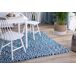 Beliani Alfombra de fieltro AMDO 160x230 Beliani Alfombra de fieltro AMDO 160x230 Azul Marino