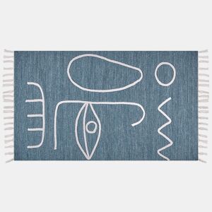 Tapete de exterior YAVU Azul 80 x 150 cm