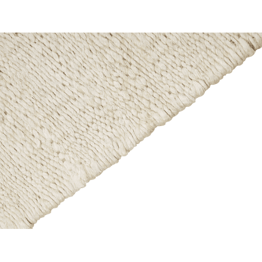 Tapete LUNIA Creme claro 80 x 150 cm Juta