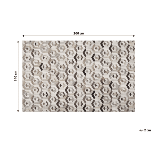 Tapete TAVAK Creme 140 x 200 cm Pele